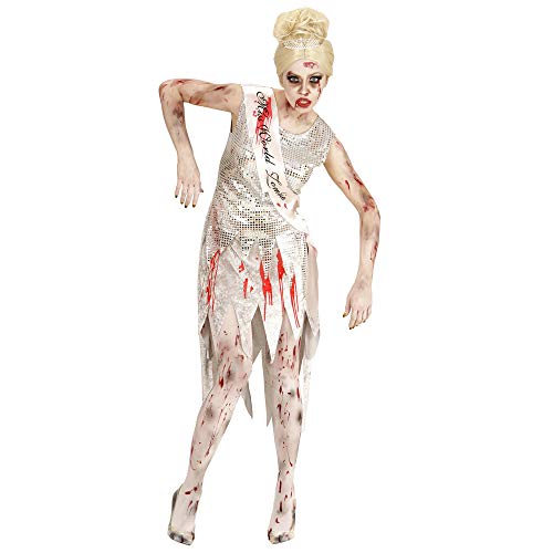 W WIDMANN MILANO Party Fashion - Kostüm Zombie Miss World, Kleid und Schärpe, Untote, Halloween Verkleidung von WIDMANN MILANO PARTY FASHION