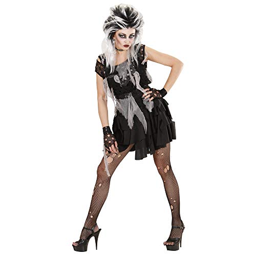 Widmann - Kostüm Zombie Punk, Kleid, Strickbluse, Strickhandschuhe, Karneval, Mottoparty, Halloween von WIDMANN MILANO PARTY FASHION