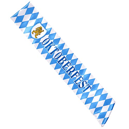 W WIDMANN MILANO Party Fashion 08152 Oktoberfest Schärpe, unisex-adult, Einheitsgröße von Funidelia