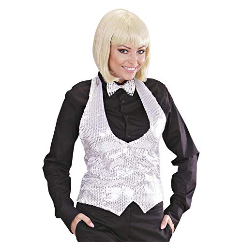 W WIDMANN MILANO Party Fashion - Paillettenweste für Damen,ärmellos, Showgirl, Faschingskostüme W WIDMANN MILANO Party Fashion - Paillettenweste für Damen,ärmellos, Showgirl, Faschingskostüme von WIDMANN