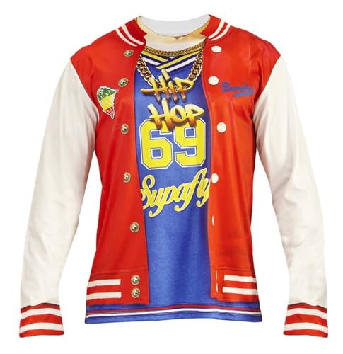 W WIDMANN MILANO Party Fashion - T-Shirt Hip Hopper, Longsleeve, Kostümoberteil, Karneval W WIDMANN MILANO Party Fashion - T-Shirt Hip Hopper, Longsleeve, Kostümoberteil, Karneval von W WIDMANN MILANO Party Fashion