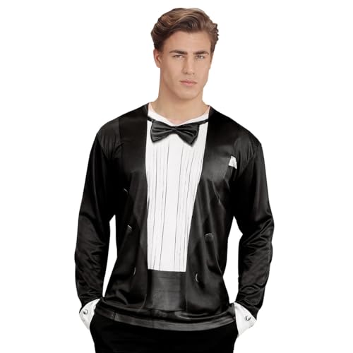 W WIDMANN MILANO Party Fashion - T-Shirt Smoking, Longsleeve, Kostümoberteil, Karneval W WIDMANN MILANO Party Fashion - T-Shirt Smoking, Longsleeve, Kostümoberteil, Karneval von W WIDMANN MILANO Party Fashion