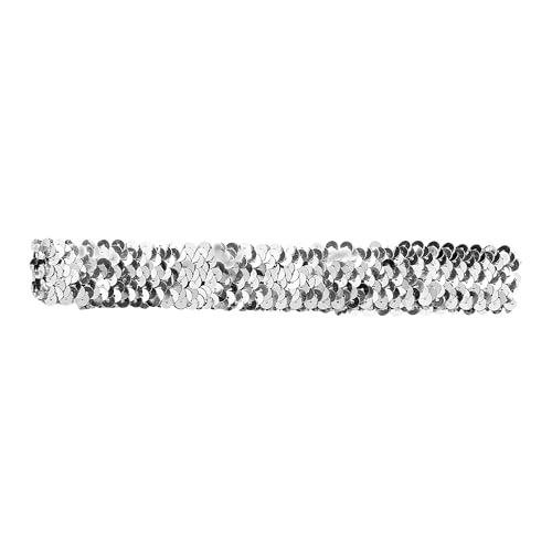 W WIDMANN MILANO Party Fashion 00300 - Pailletten Stirnband, Damen, Silber, 20er Jahre, Accessoire, Kostüm, Karneval, Mottoparty W WIDMANN MILANO Party Fashion 00300 - Pailletten Stirnband, Damen, Silber, 20er Jahre, Accessoire, Kostüm, Karneval, Mottoparty von W WIDMANN MILANO Party Fashion