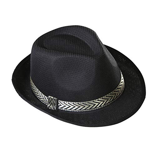 W WIDMANN MILANO Party Fashion, Fedora-Hut, zeitloser Stil, bequeme Passform, vielseitig für jedes Outfit, hochwertige Qualität, unverzichtbares Accessoire für Ihre Veranstaltungen von W WIDMANN MILANO Party Fashion