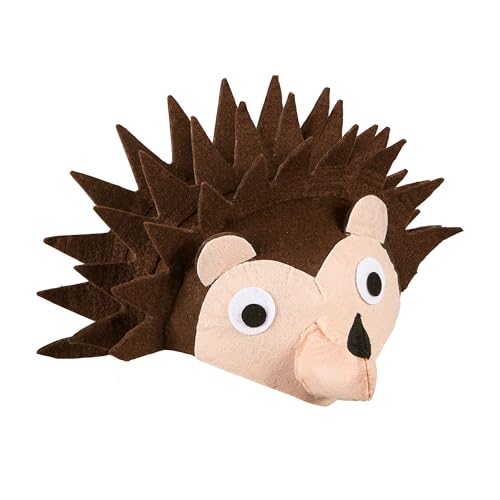 Widmann - Tier Hut für Kinder, aus Filz, Maske, Tierkostüm, Kindergeburtstag, Karneval von WIDMANN