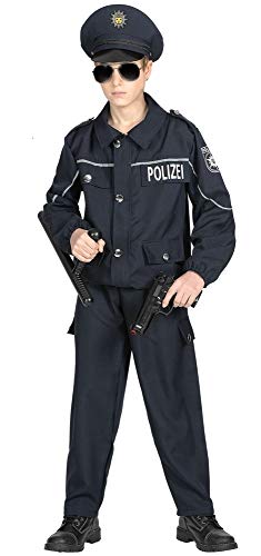 Widmann - Kinderkostüm Polizist, Oberteil, Hose und Jacke, Beruf, Gesetzeshüter, Mottoparty, Karneval von WIDMANN MILANO PARTY FASHION