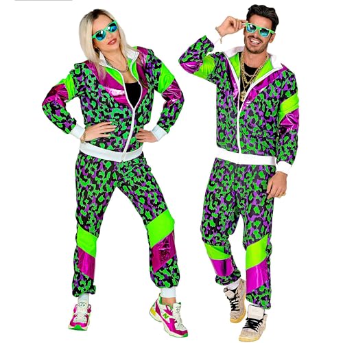 W WIDMANN MILANO Party Fashion - Kostüm Trainingsanzug Party Animal, 80er Jahre Outfit, Jogginganzug, Retro Style W WIDMANN MILANO Party Fashion - Kostüm Trainingsanzug Party Animal, 80er Jahre Outfit, Jogginganzug, Retro Style von W WIDMANN MILANO Party Fashion