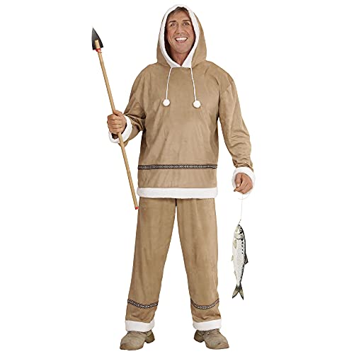 W WIDMANN MILANO Party Fashion - Kostüm Eskimo, Oberteil mit Kapuze und Hose, Inuk, Karneval, Mottoparty W WIDMANN MILANO Party Fashion - Kostüm Eskimo, Oberteil mit Kapuze und Hose, Inuk, Karneval, Mottoparty von W WIDMANN MILANO Party Fashion