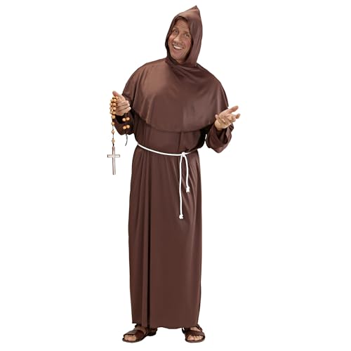 "MONK" (hooded robe, belt) - (XXL) von WIDMANN