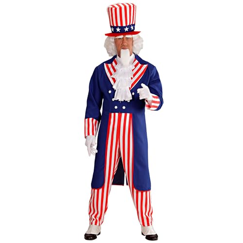 W WIDMANN MILANO Party Fashion - Kostüm Mr. America, USA, Sam, Faschingskostüme W WIDMANN MILANO Party Fashion - Kostüm Mr. America, USA, Sam, Faschingskostüme von WIDMANN