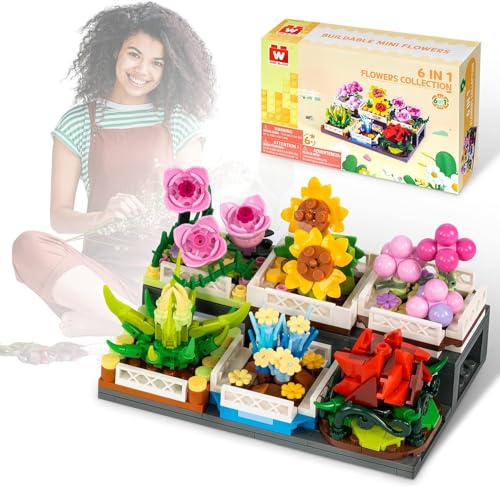 Wise Block Mini Blumen 6 in 1 von W WISE BLOCK