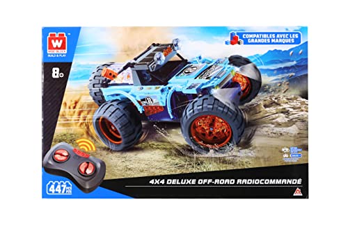 Wise Block W Deluxe Off-Road RC Bauspielzeug, STEM Spielzeug Kompatibel Mit Lego für Kinder Ab 8 Jahren, 447 Stück Baukästen Ferngesteuertes Auto, RC Autos Geburtstagsgeschenke für Kinder Wise Block W Deluxe Off-Road RC Bauspielzeug, STEM Spielzeug Kompatibel Mit Lego für Kinder Ab 8 Jahren, 447 Stück Baukästen Ferngesteuertes Auto, RC Autos Geburtstagsgeschenke für Kinder von W WISE BLOCK
