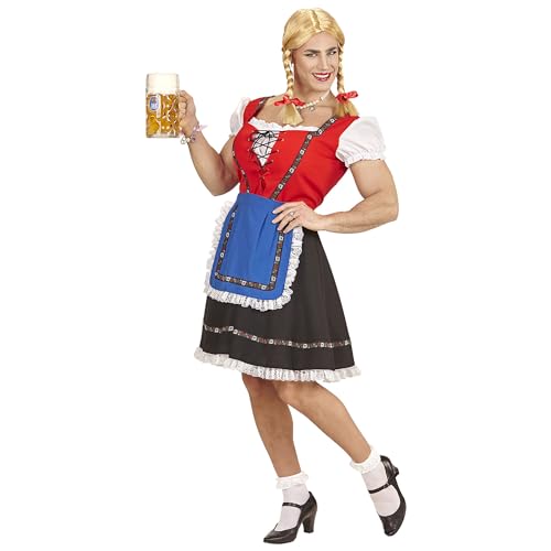 W WIDMANN MILANO Party Fashion - Kostüm Bayerin für Männer, Trachtenkleid, Bierfest, Volksfest, Junggesellenabschied, Fasching W WIDMANN MILANO Party Fashion - Kostüm Bayerin für Männer, Trachtenkleid, Bierfest, Volksfest, Junggesellenabschied, Fasching von W WIDMANN MILANO Party Fashion