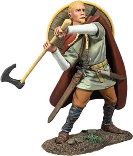 WBritain - 62137 - Wrath of The Northmen, Torgny Viking Attacking with Axe, Metall, Maßstab: 1/30, H: 6,5cm, B: 6cm, T: 3,5cm WBritain - 62137 - Wrath of The Northmen, Torgny Viking Attacking with Axe, Metall, Maßstab: 1/30, H: 6,5cm, B: 6cm, T: 3,5cm von W. Britain