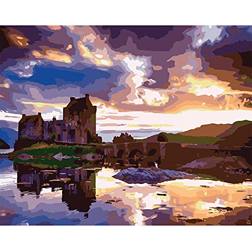 WACYDSD Malen nach Zahlen Eilean Donan Castle Schottland DIY einzigartiges Geschenk Handgemalt Ölgemälde für Zuhause Wanddekoration Kunstwerke rahmenlos WACYDSD Malen nach Zahlen Eilean Donan Castle Schottland DIY einzigartiges Geschenk Handgemalt Ölgemälde für Zuhause Wanddekoration Kunstwerke rahmenlos von WACYDSD