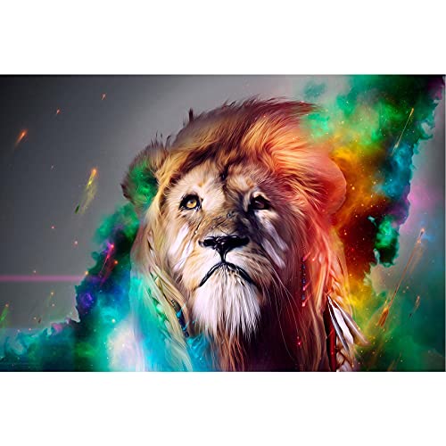 WACYDSD Puzzle 1000 Teile 3D Puzzle Home Decor Hdpictures Abstrakte Tierlöwe Poster Für Wohnzimmer Moderne Wandkunst WACYDSD Puzzle 1000 Teile 3D Puzzle Home Decor Hdpictures Abstrakte Tierlöwe Poster Für Wohnzimmer Moderne Wandkunst von WACYDSD