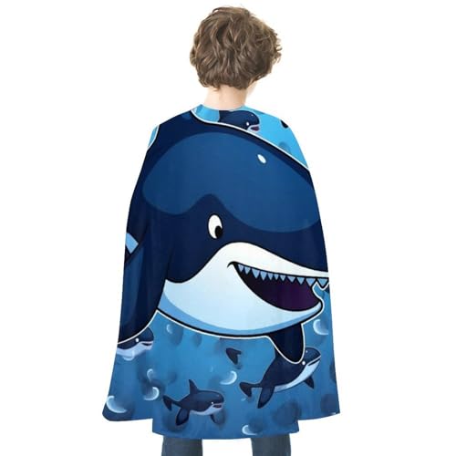 WAFICAC Halloween-Umhang für Erwachsene, blauer Killerwal, Umhänge für Partys für Erwachsene, Unisex-Umhang, roter Wendeumhang WAFICAC Halloween-Umhang für Erwachsene, blauer Killerwal, Umhänge für Partys für Erwachsene, Unisex-Umhang, roter Wendeumhang von WAFICAC