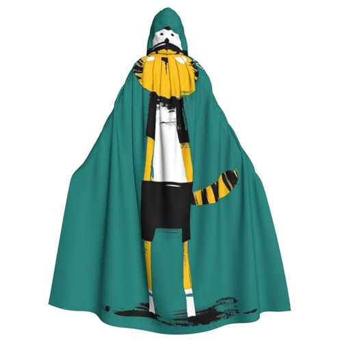 WAFICAC Katzen-Kapuzenumhang, Halloween-Kostümzubehör für Erwachsene, Cosplay-Partykostüme von WAFICAC