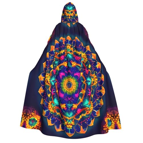 WAFICAC Mandala-Musterdruck, Unisex-Kapuzenmantel für Erwachsene, Zaubererrobe, Herren, Cosplay-Umhang, Karnevalsthema, Party-Dekor WAFICAC Mandala-Musterdruck, Unisex-Kapuzenmantel für Erwachsene, Zaubererrobe, Herren, Cosplay-Umhang, Karnevalsthema, Party-Dekor von WAFICAC