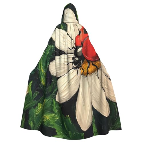 WAFICAC Marien -Gänseblümchen-Kapuzenumhang, Halloween-Kostümzubehör für Erwachsene, Cosplay-Partykostüme WAFICAC Marien -Gänseblümchen-Kapuzenumhang, Halloween-Kostümzubehör für Erwachsene, Cosplay-Partykostüme von WAFICAC