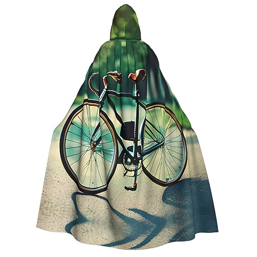 WAFICAC Retro Fahrrad Print Unisex Erwachsene Kapuzenumhang Wizard Robe Männer Cosplay Cape Karneval Thema Party Dekor WAFICAC Retro Fahrrad Print Unisex Erwachsene Kapuzenumhang Wizard Robe Männer Cosplay Cape Karneval Thema Party Dekor von WAFICAC