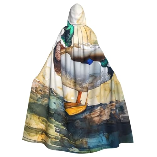 WAFICAC Stockente-Kapuzenumhang, Halloween-Kostümzubehör für Erwachsene, Cosplay-Partykostüme WAFICAC Stockente-Kapuzenumhang, Halloween-Kostümzubehör für Erwachsene, Cosplay-Partykostüme von WAFICAC