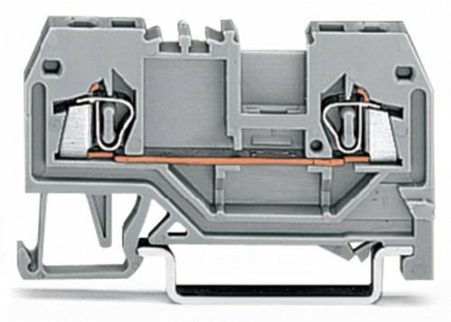 WAGO 279-906 Durchgangsklemme 4mm Zugfeder Gelb 100St. von WAGO