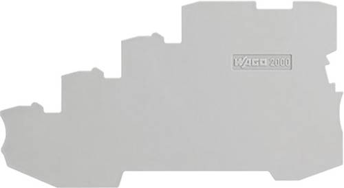 WAGO 2000-5491 Abschluss- und Trennplatte 100St. von WAGO