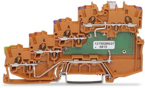 WAGO 2000-5477/1102-953 Vierleiter-Initiatorenklemme 7mm Push-In-Klemme Orange 15St. von WAGO