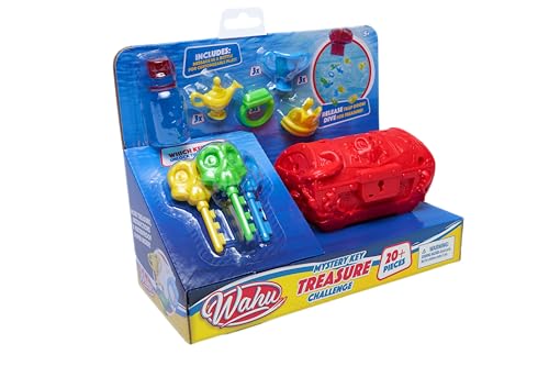 Wahu Mystery Key Treasure Challenge, Wasserspiel für Kinder ab 5 Jahren, Unterwasser-Erkundungsspiel, 1 bis 4 Spieler, Perfekt für Draußen oder den Pool, Strandspielzeug Wahu Mystery Key Treasure Challenge, Wasserspiel für Kinder ab 5 Jahren, Unterwasser-Erkundungsspiel, 1 bis 4 Spieler, Perfekt für Draußen oder den Pool, Strandspielzeug von WAHU