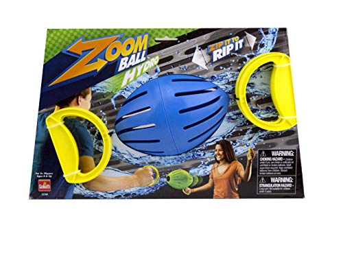 Wahu - ZOOM BALL HYDRO - Blau - Wasserspiel mit Wasserbombe - Outdoor- & Strandspielzeug - Für Kinder ab 6 Jahren - Lustiges Geschicklichkeitsspiel - Spritze deine Freunde im Freien nass! - 2 Spieler von WAHU