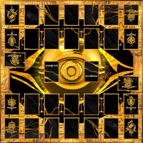 WAIFUWORLD SHOP Spielmatte mit Zonen | Aktuelles MR5 Feld | TCG Dual Playmat kompatibel mit beliebten Kartenspielen | Kartenspielmatte aus Stoff Millennium Style mit ägyptischem Motiv | 61 x 61cm WAIFUWORLD SHOP Spielmatte mit Zonen | Aktuelles MR5 Feld | TCG Dual Playmat kompatibel mit beliebten Kartenspielen | Kartenspielmatte aus Stoff Millennium Style mit ägyptischem Motiv | 61 x 61cm von WAIFUWORLD SHOP