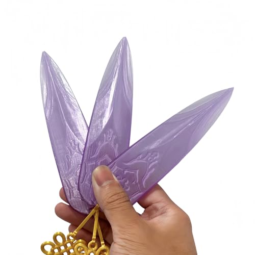 3PC Zoey's Prop Replica for Kpop Demon Hunters, Role Play Weapons,Three-Pack, Cosplay Accessories for Women, Halloween Costume Party Supplies von WANAHTON