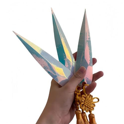 Huntrix Rumi'S Sword for Kpop Demon Hunters, Mira Game Weapon Prop Sword and Halloween Costume Accessory, Anime Collectible (3PC) von WANAHTON