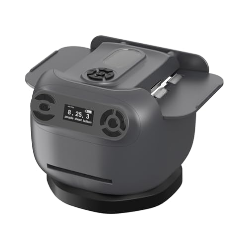 Automatischer Kartenmischer und Austeiler, Unterstützt das Mischen von 1–2 Kartendecks Gleichzeitig, 360° Drehbarer Kartengeber, 2600 mAh, Gesunde Unterhaltung bei Verschiedenen Anlässen (Schwarz) von WANCHENG
