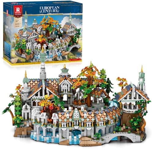 WANCHENG Schlucht Modell Bausteine, 4406 Teile, DIY Bauspielzeugsets, Zimmerdeko, Mit Exquisiten Verpackungsboxen von WANCHENG