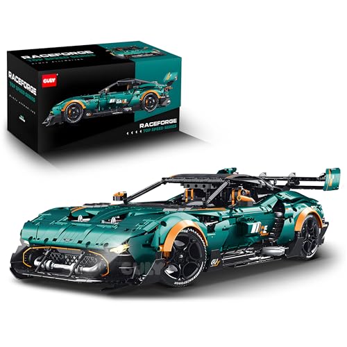 WANCHENG Technik Sportwagen Bausatz, 3794 Teile 1: 8 Auto Bausteine, MOC Klemmbausteine, Bauspielzeugsets, Ausstellungsstück Sammler (Statische Version) von WANCHENG
