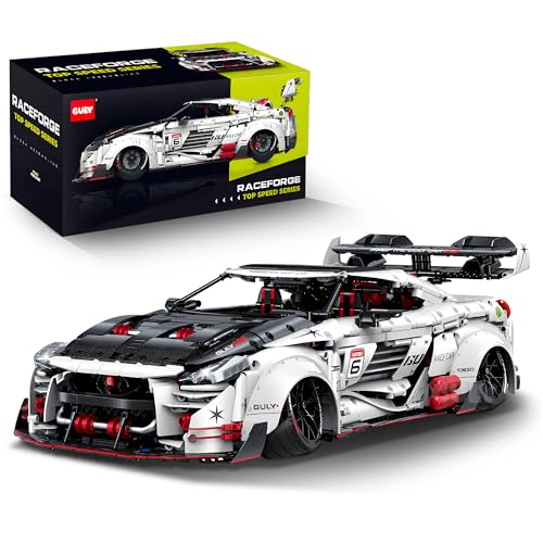 WANCHENG Technik Sportwagen Bausteine, 3939 Teile, Maßstab 1:8, Supersportwagen Modell, Konstruktionsspielzeug, Ausstellungsstück Sammler (Statische Version) von WANCHENG
