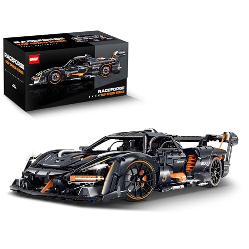 WANCHENG Technik Sportwagen Modell, 3803 Teile, 1:8 Groß Auto Bausteine Bausatz, Konstruktionsspielzeug Fahrzeuge (Statische Version) von WANCHENG