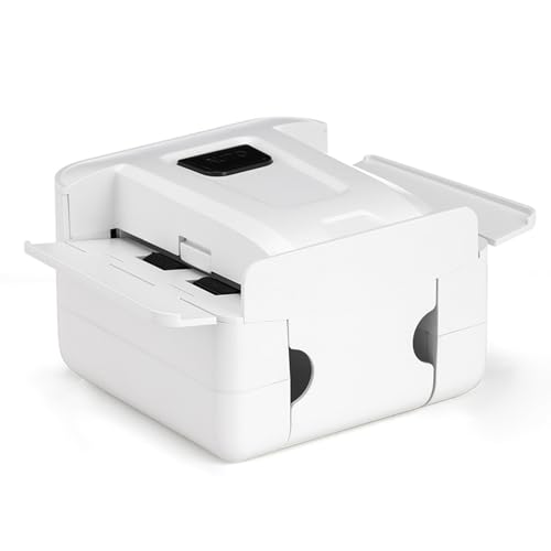 WANCHENG Wiederaufladbarer Kartenmischmaschine, 2000 mAh, Automatischer Spielkartenmischer, für Kartenspiele, für Verschiedene Anlässe (Weiß) von WANCHENG