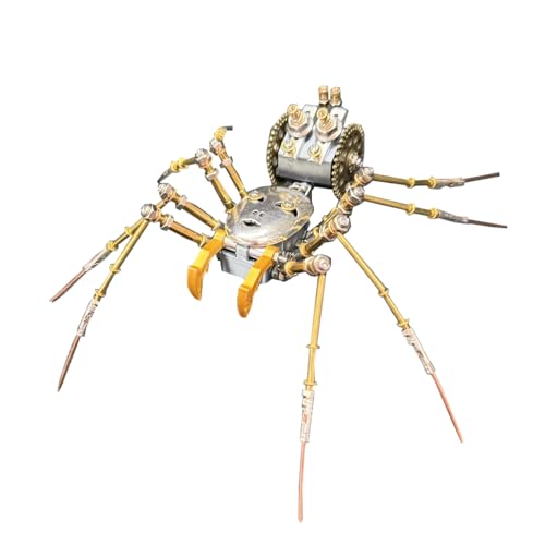 WANENGEDIY 3D Metall Puzzle Cyborg-Spinne, 186 Teile DIY-Montage Steampunk 3D Mechanische Puzzle Modellbausatz mit Werkzeugen, Adventskalender 2025 Geschenke WANENGEDIY 3D Metall Puzzle Cyborg-Spinne, 186 Teile DIY-Montage Steampunk 3D Mechanische Puzzle Modellbausatz mit Werkzeugen, Adventskalender 2025 Geschenke von WANENGEDIY