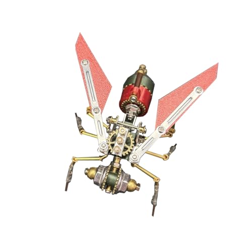 WANENGEDIY 3D Metall Puzzle Roboter-Wespe, 127 Teile DIY-Montage Steampunk 3D Mechanische Puzzle Modellbausatz mit Werkzeugen, Adventskalender 2025 Geschenke WANENGEDIY 3D Metall Puzzle Roboter-Wespe, 127 Teile DIY-Montage Steampunk 3D Mechanische Puzzle Modellbausatz mit Werkzeugen, Adventskalender 2025 Geschenke von WANENGEDIY