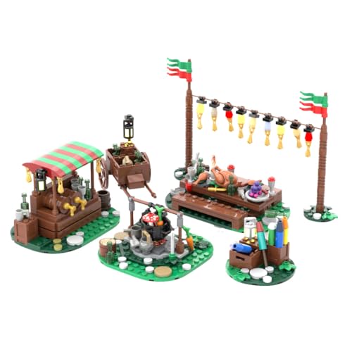 WANENGEDIY Baukasten mit Naturthemen MOC Waldfest Bundle Bauklötze Interessantes Bauklotzspielzeug für Erwachsene und Teenager - 500 Teile WANENGEDIY Baukasten mit Naturthemen MOC Waldfest Bundle Bauklötze Interessantes Bauklotzspielzeug für Erwachsene und Teenager - 500 Teile von WANENGEDIY