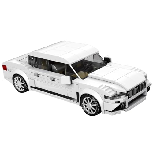 WANENGEDIY Klemmbausteine Auto, Iconic M760 Fahrzeuge Bausteine Set, Kompatibel mit gängigen Bausteinen, Fahrzeug für Sammler und Deko, Modellbausatz für Erwachsene, 398 Teile von WANENGEDIY