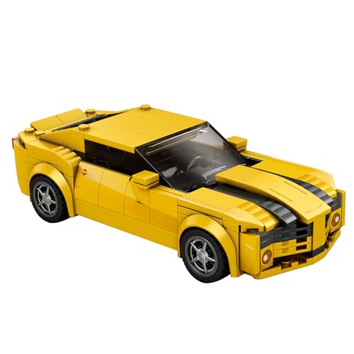 WANENGEDIY Klemmbausteine Auto, Legendäres Kultauto Bausteine Set, Kompatibel mit gängigen Bausteinen, Fahrzeug für Sammler und Deko, Modellbausatz für Erwachsene, 327 Teile von WANENGEDIY