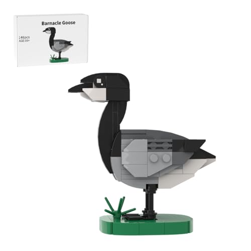 WANENGEDIY Nonnengans Bausteine Set, MOC-207688 – Kreativer Vogelmodell Bausatz für Erwachsene, Detaillierte DIY Konstruktion, Ostergeschenk oder Dekoration, 146 Teile von WANENGEDIY
