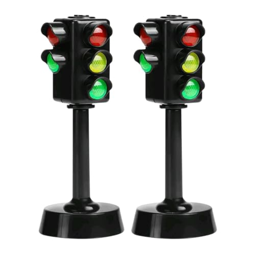 2 x Mini-LED-Ampeln für Kinder, pädagogisch von WANGCL
