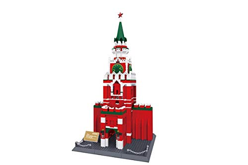 WANGE 5219 - Erlöserturm des Kremls in Moskau - Gebäude - 1047 Teile WANGE 5219 - Erlöserturm des Kremls in Moskau - Gebäude - 1047 Teile von WANGE