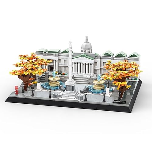 WANGE Architekturmodell zum Bauen mit Bausteinen. Trafalgar Square, London. von WANGE