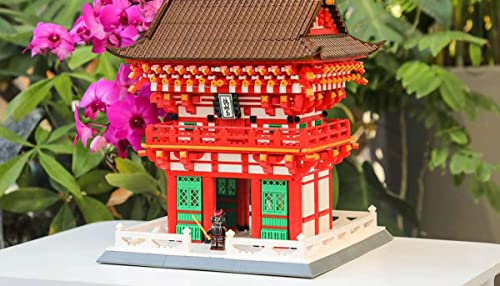 WANGE Das Niomon-Tor des Kiyomizu-dera-Tempels - Klemmbausteine - ArtikelNr. 6212, Teileanzahl: 2404 von WANGE